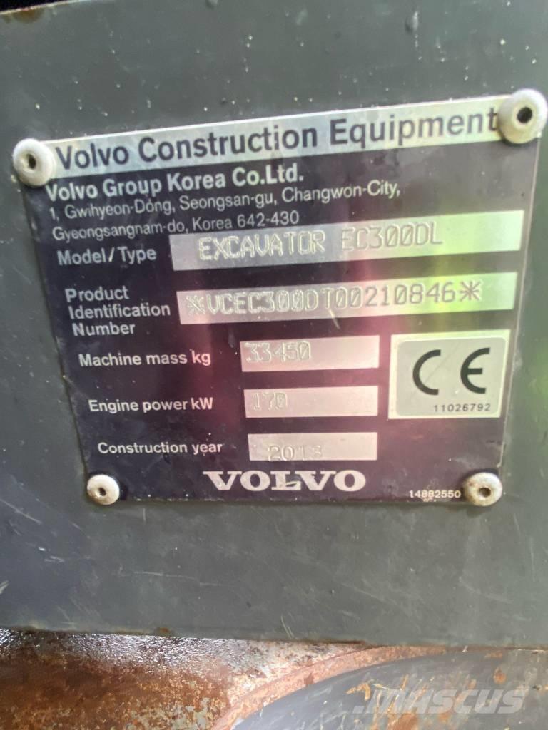 Volvo EC 300 D L 대형 굴삭기 29톤 이상
