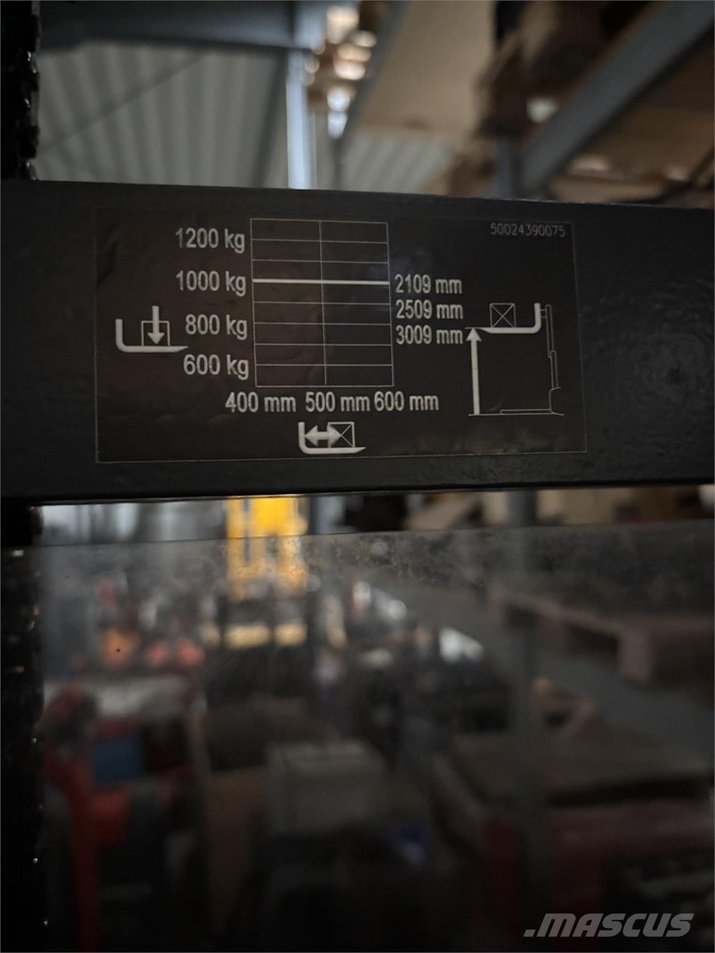 Linde L10 defekt 보행식 리치 지게차