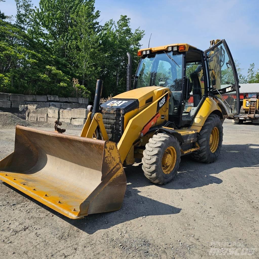 CAT 420 F 백호로더