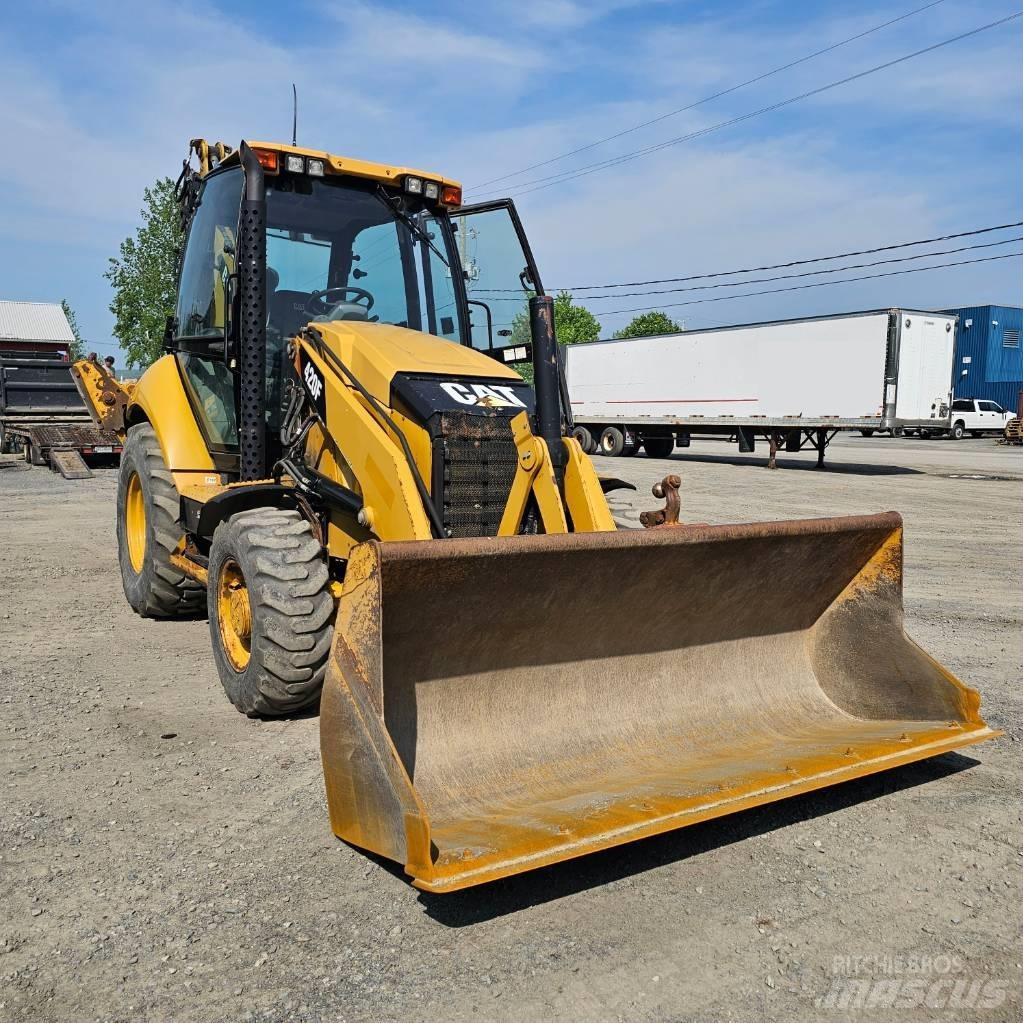 CAT 420 F 백호로더