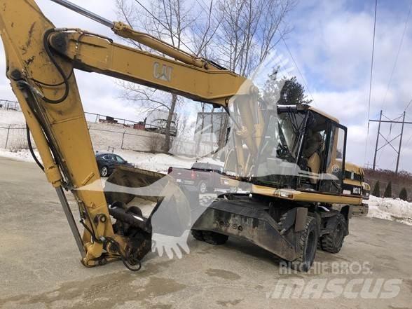 CAT M318  휠 굴삭기