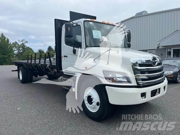 Hino 338 플랫베드/드롭사이드 트럭