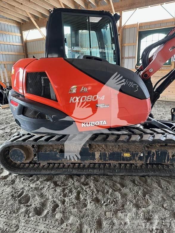 Kubota KX080-4 대형 굴삭기 29톤 이상