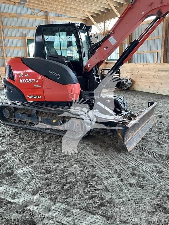 Kubota KX080-4 대형 굴삭기 29톤 이상
