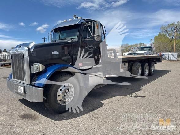 Peterbilt 357 플랫베드/드롭사이드 트럭
