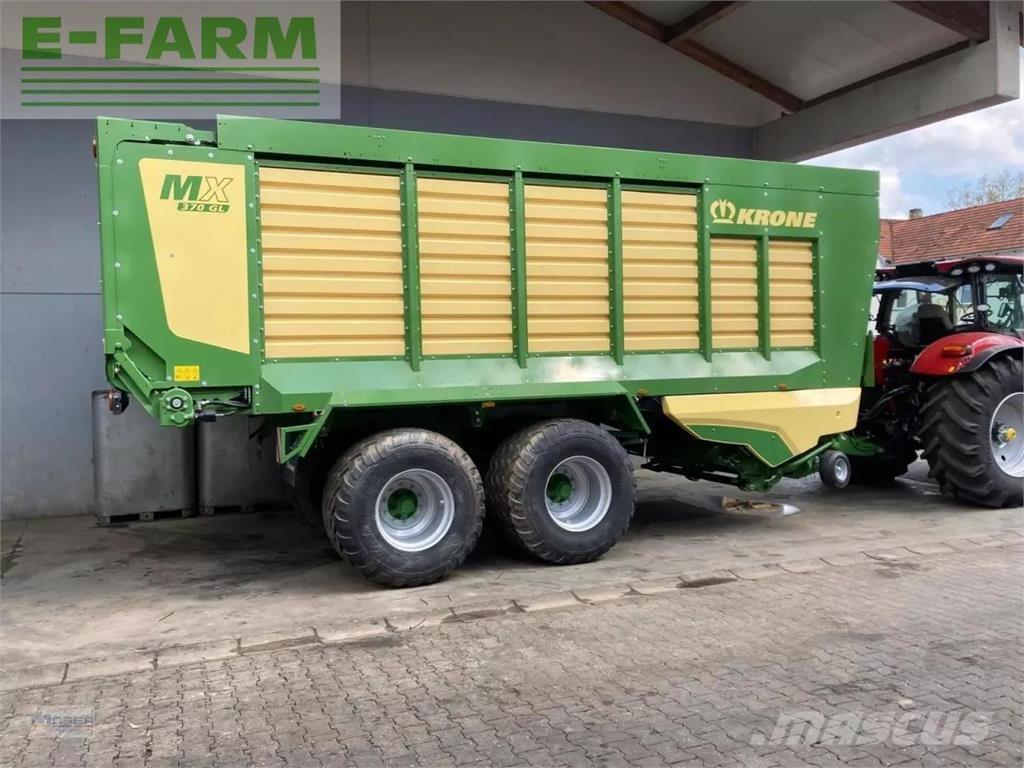 Krone mx 370 gl 기타 세미 트레일러