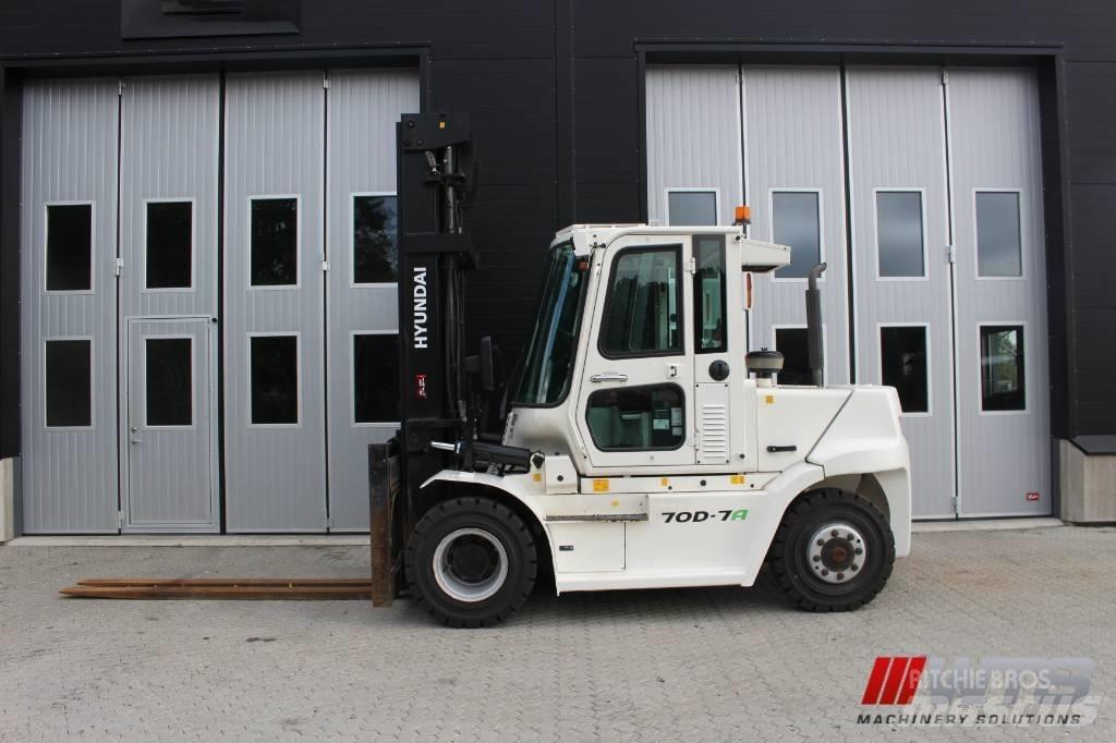 Hyundai 70 D-7 A 디젤 지게차