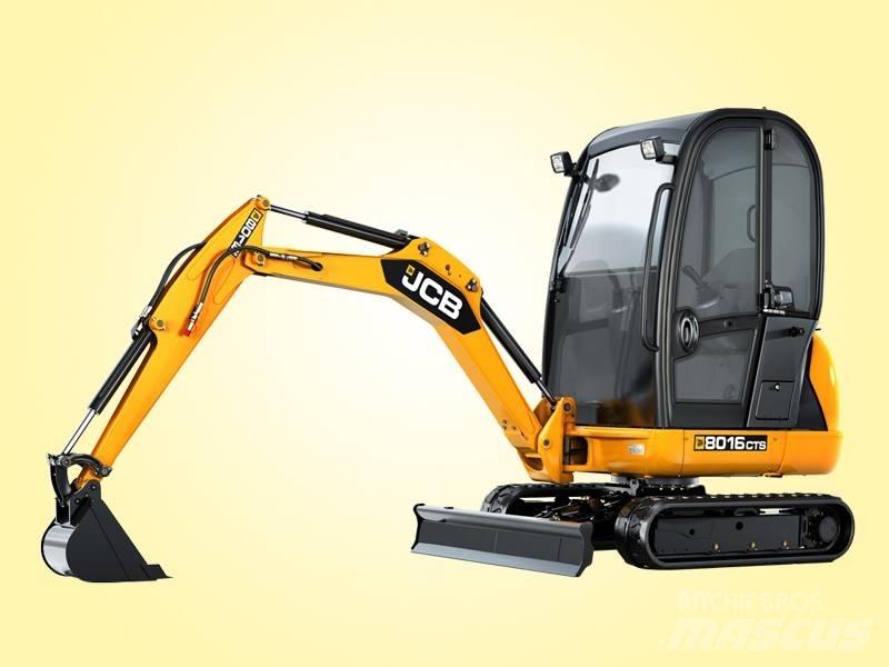 JCB 8016 CTS 소형 굴삭기 7톤 미만