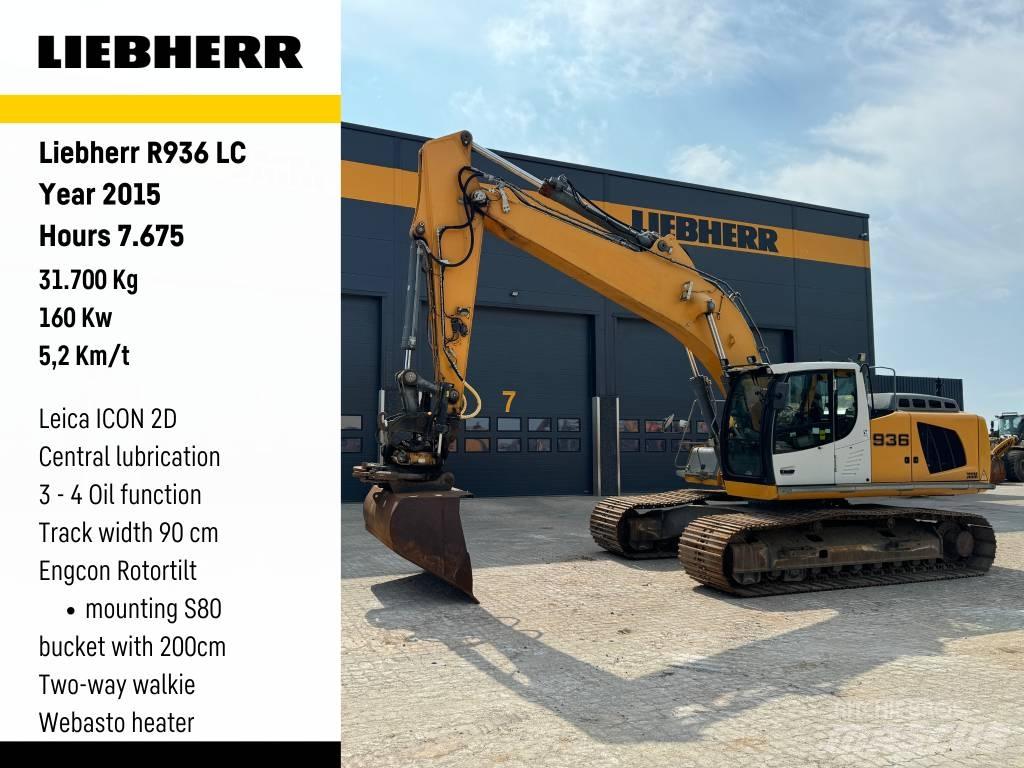 Liebherr R936 LC 대형 굴삭기 29톤 이상