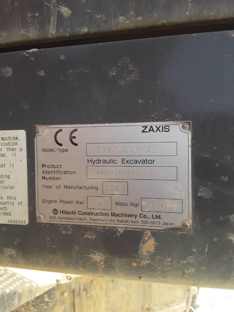 Hitachi ZX870LCR-3 대형 굴삭기 29톤 이상
