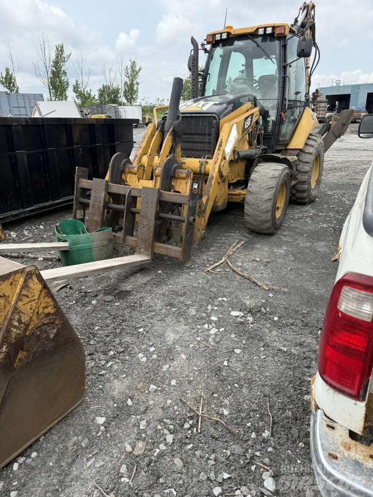 CAT 450 F 백호로더