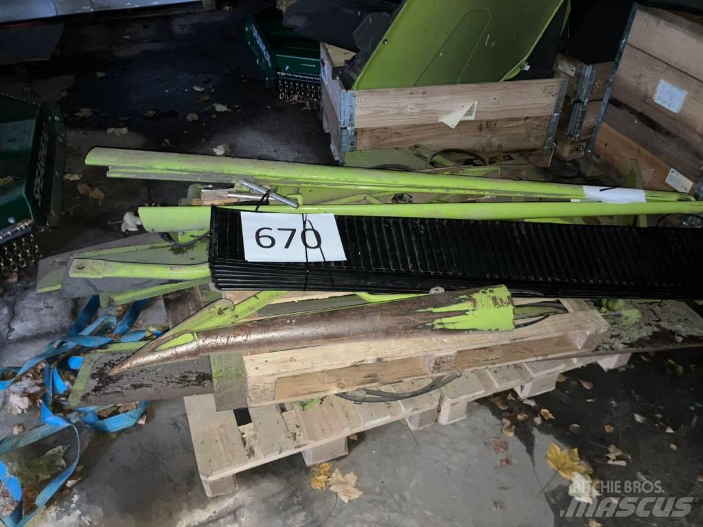 CLAAS Lexion 670 콤바인 수확기