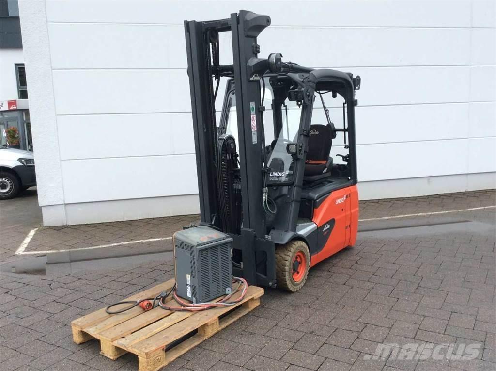 Linde E16 전동 지게차