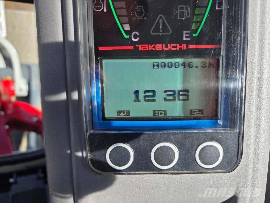 Takeuchi TB216 V0 소형 굴삭기 7톤 미만