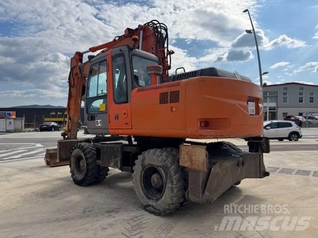 Hitachi ZX 160 W  휠 굴삭기