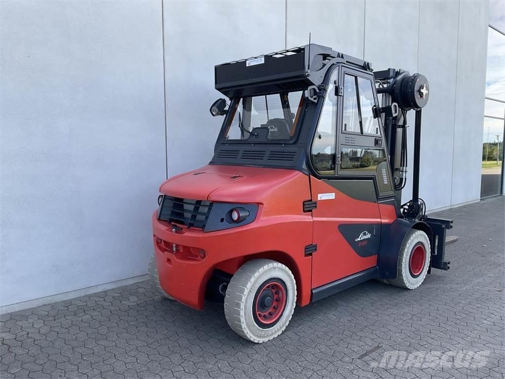 Linde E80-01/900 전동 지게차