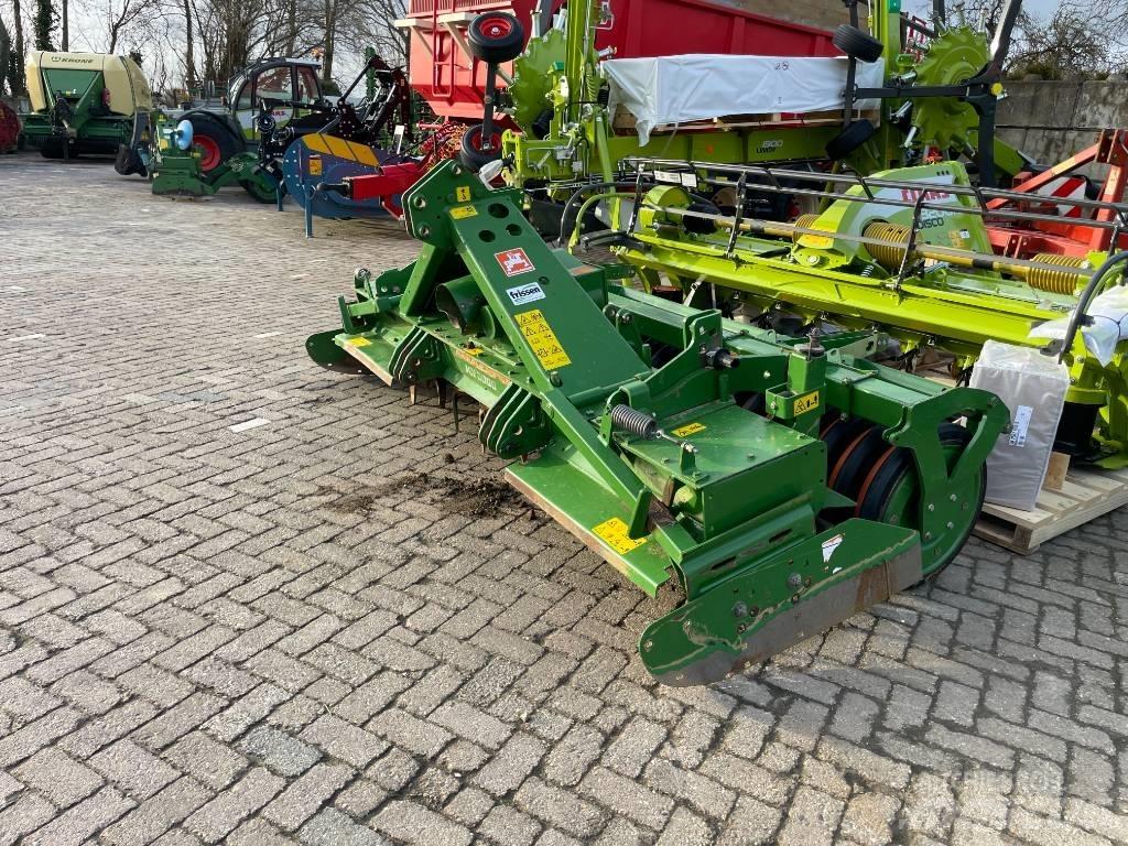 Amazone KX 3000 파워 하로우 및 로토틸러(회전 경운기)