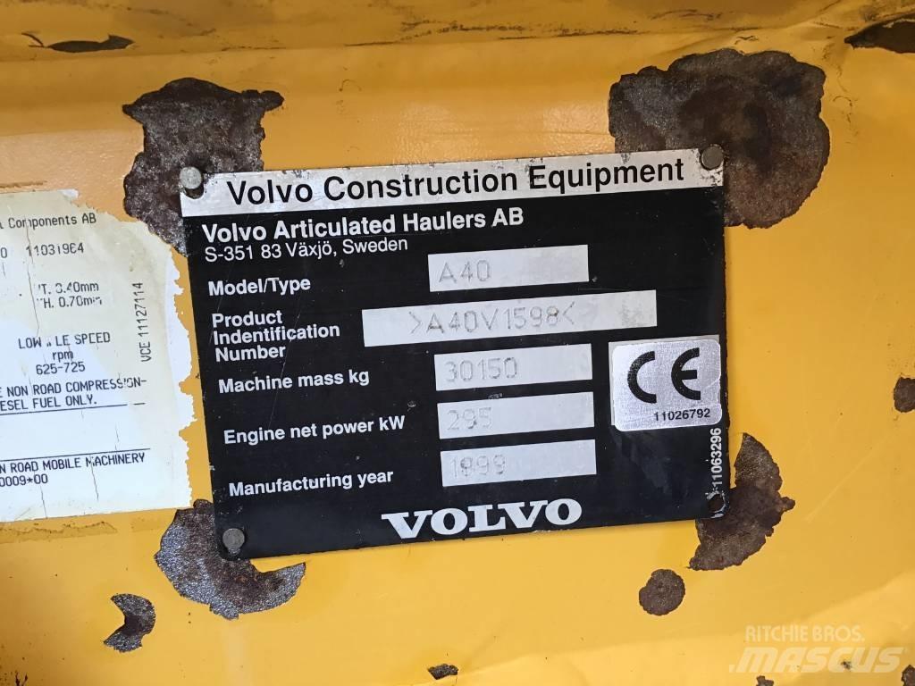 Volvo A 40C 연결식 홀러