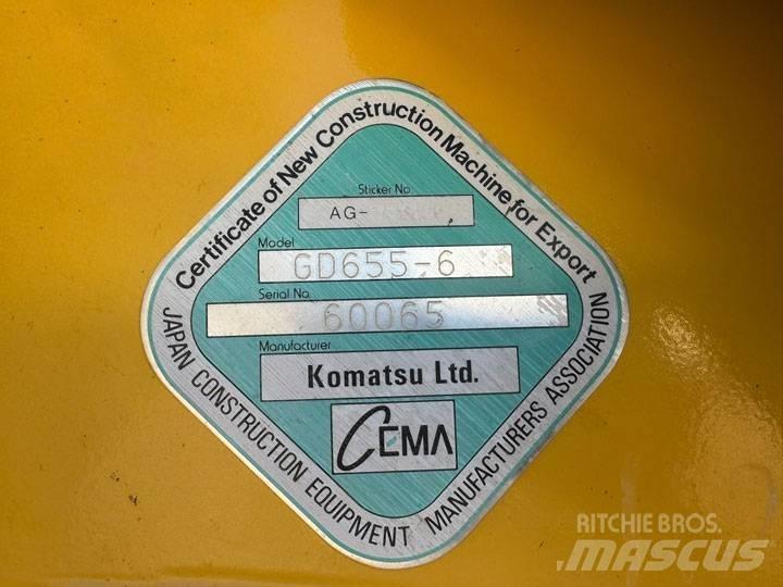 Komatsu GD 655-6 그레이더
