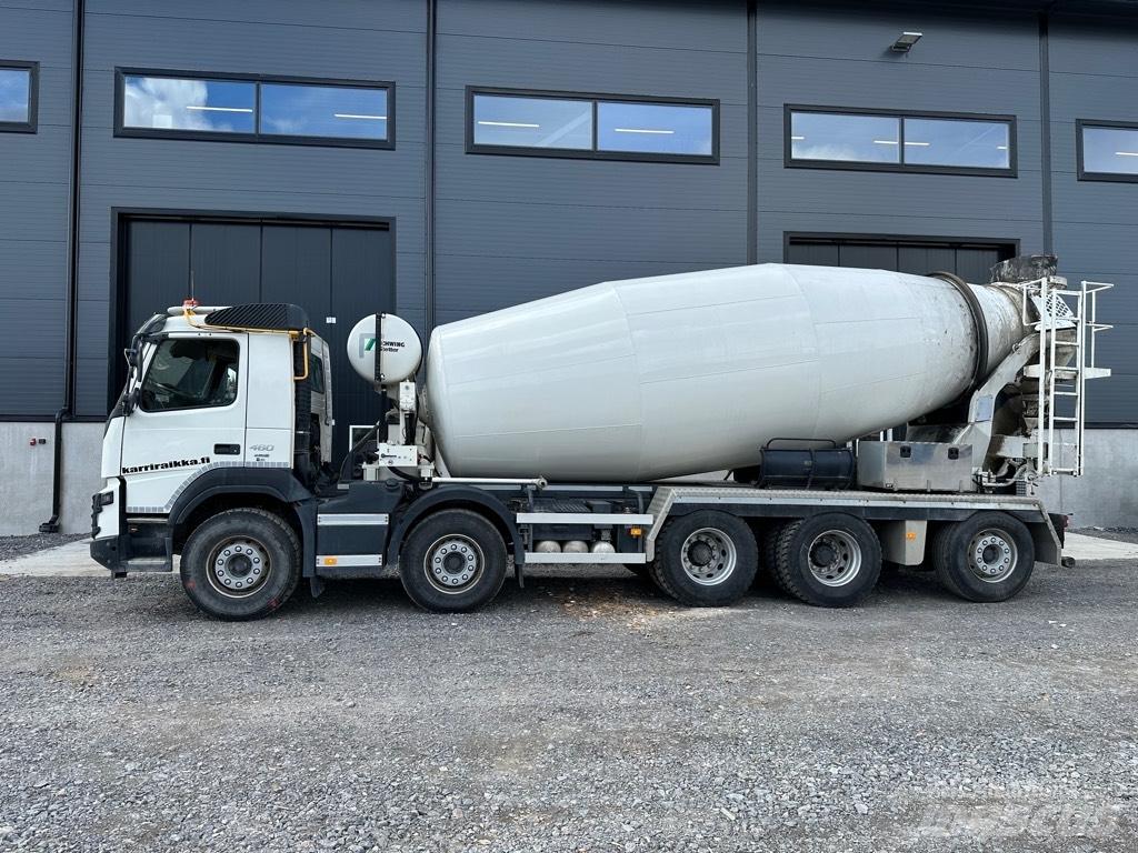Volvo FMX460 콘크리트 믹서트럭
