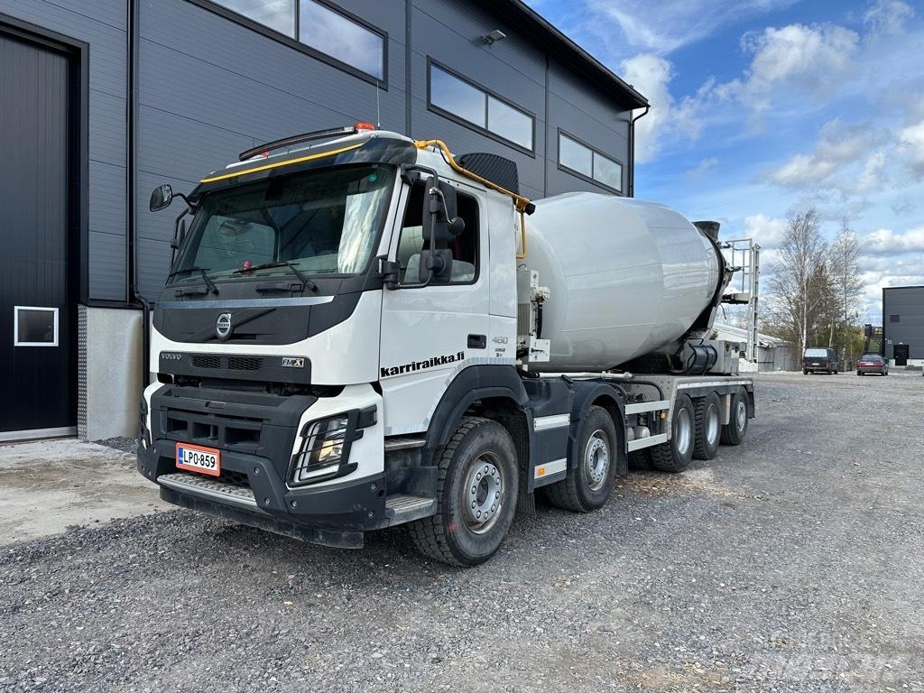Volvo FMX460 콘크리트 믹서트럭