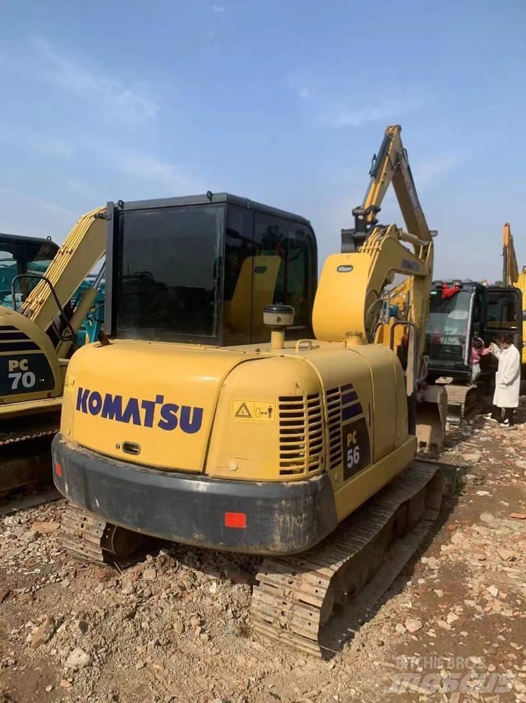Komatsu PC 56-7 소형 굴삭기 7톤 미만