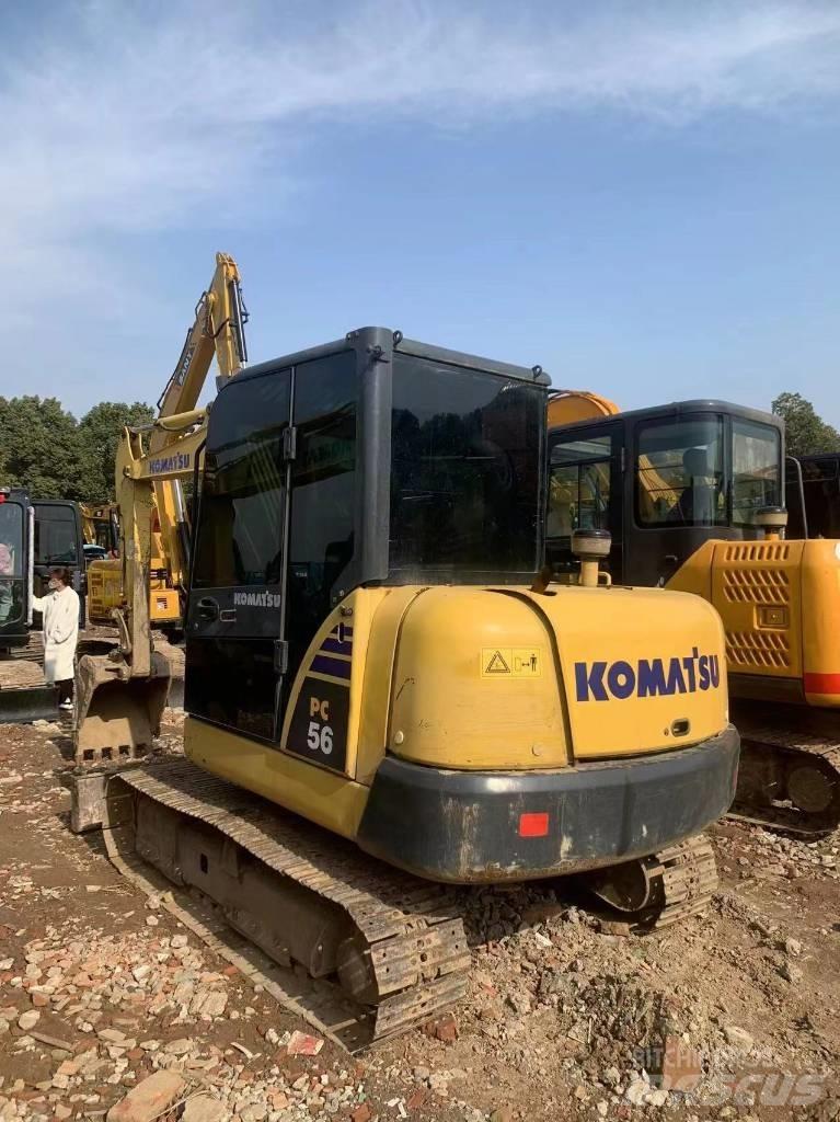 Komatsu PC 56-7 소형 굴삭기 7톤 미만