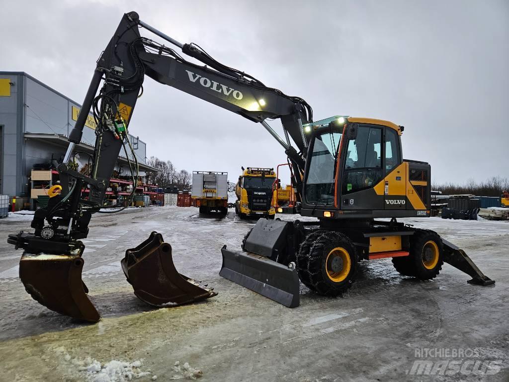 Volvo EWR 150  휠 굴삭기