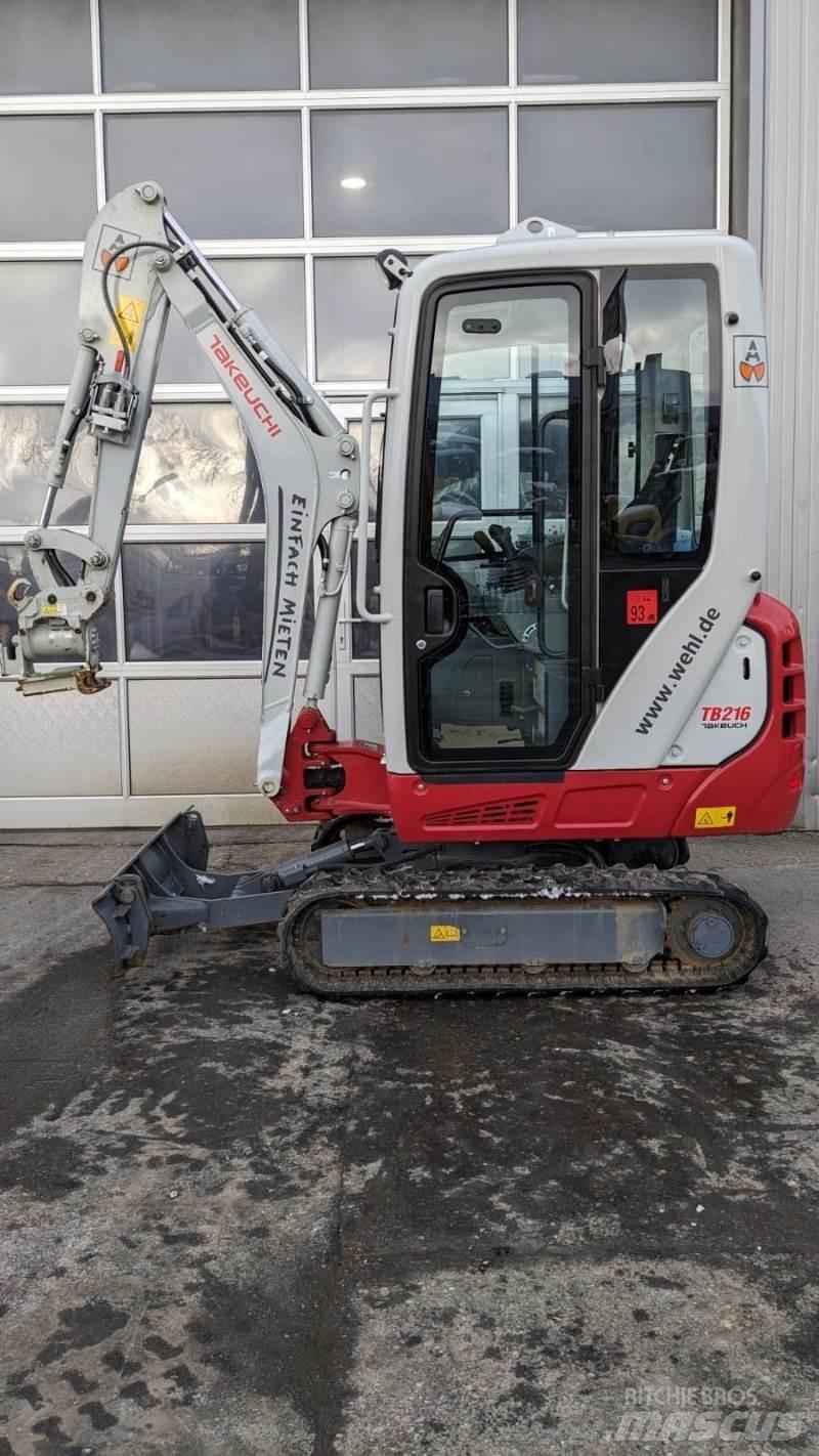 Takeuchi TB216AV4 소형 굴삭기 7톤 미만