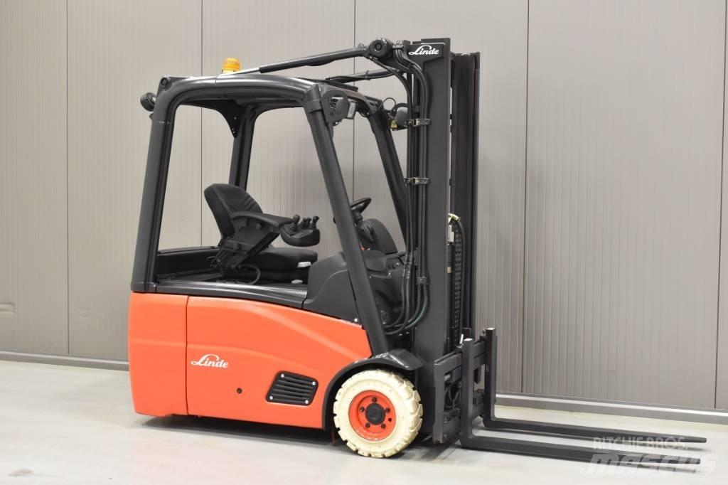 Linde E 16-01 전동 지게차