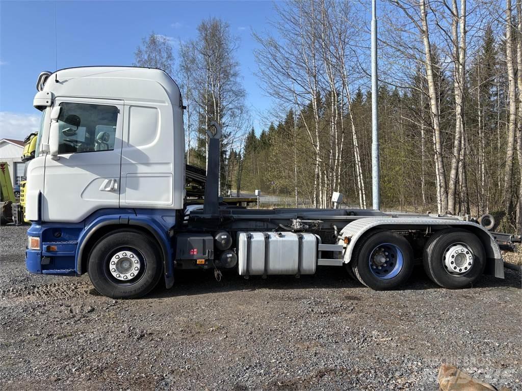 Scania R 480 훅 리프트 트럭