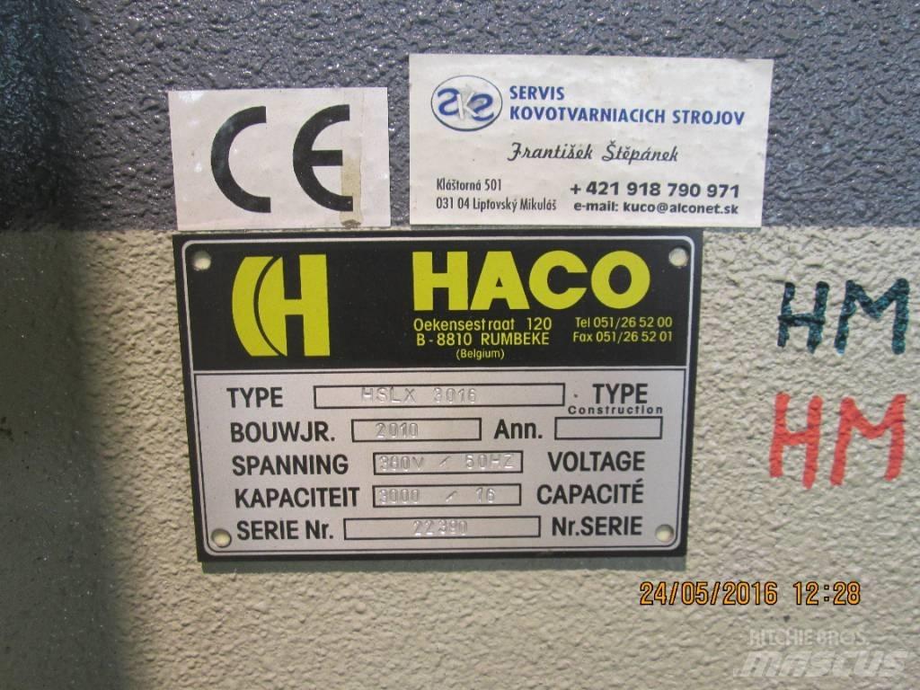  HACO HSLX 3016 건설 장비 - 기타