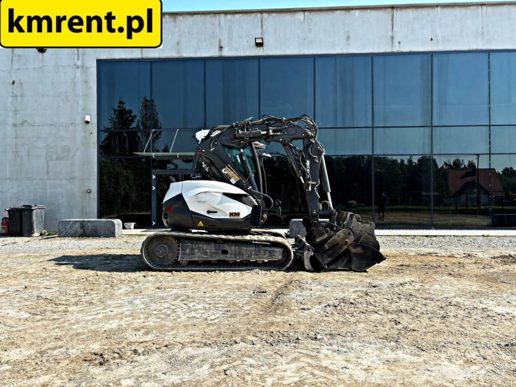 Mecalac 8 M CR 중형굴삭기 7톤-28톤