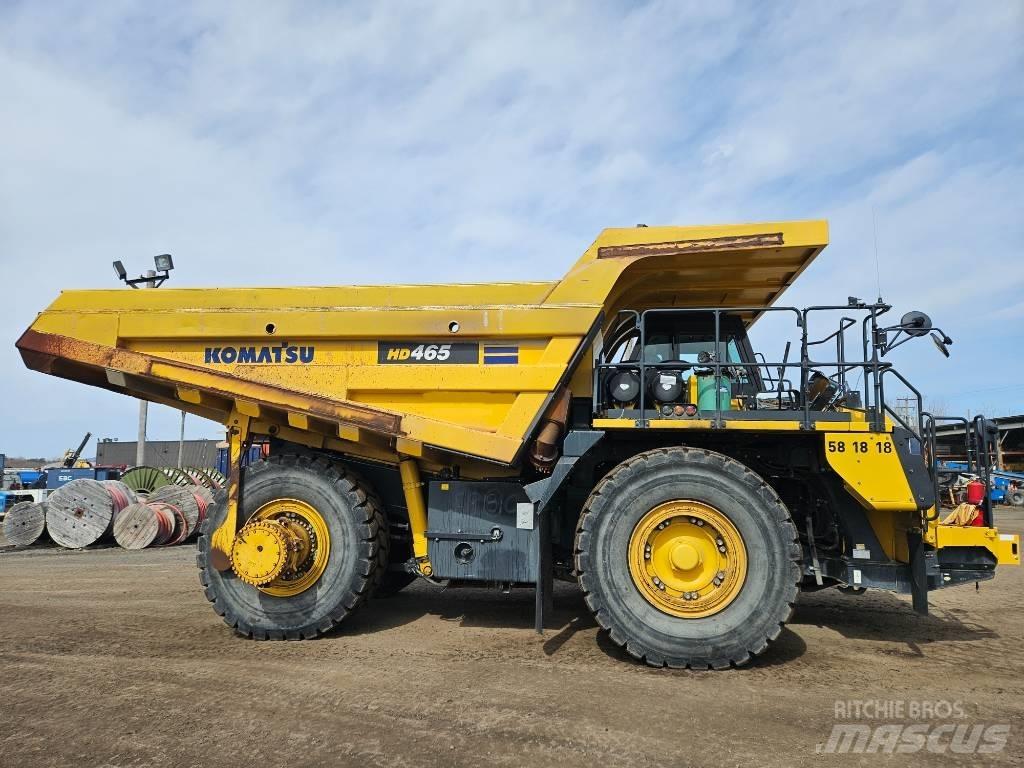 Komatsu HD465-8 건설현장 덤프트럭