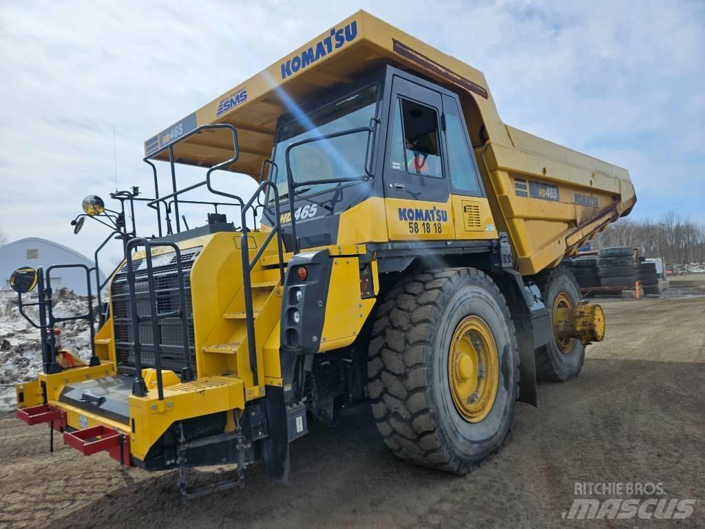 Komatsu HD465-8 건설현장 덤프트럭