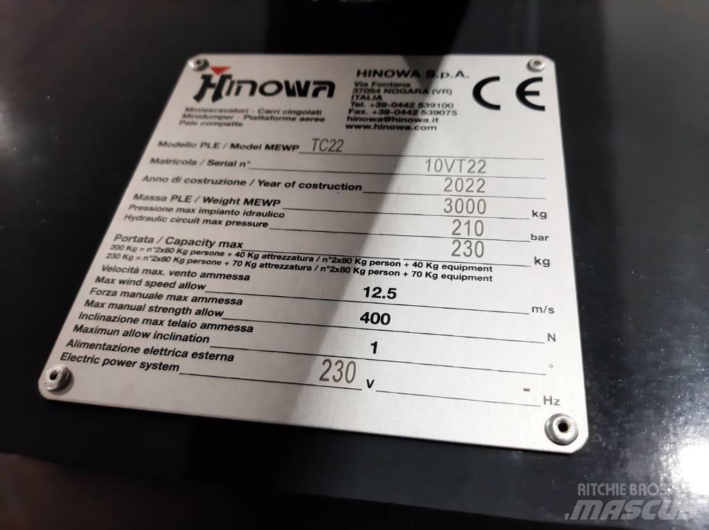 Hinowa TC 22 N 견인식 전동이동 리프트