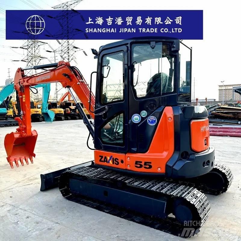 Hitachi ZX 55 소형 굴삭기 7톤 미만