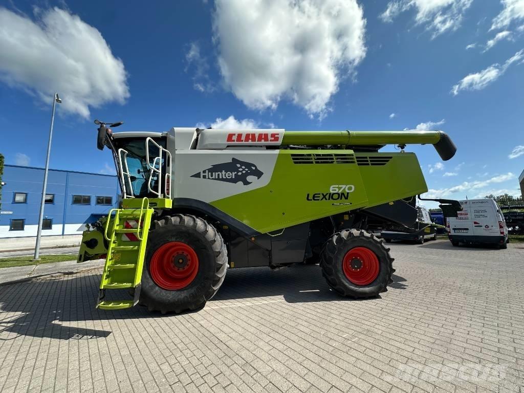 CLAAS Lexion 670 콤바인 수확기