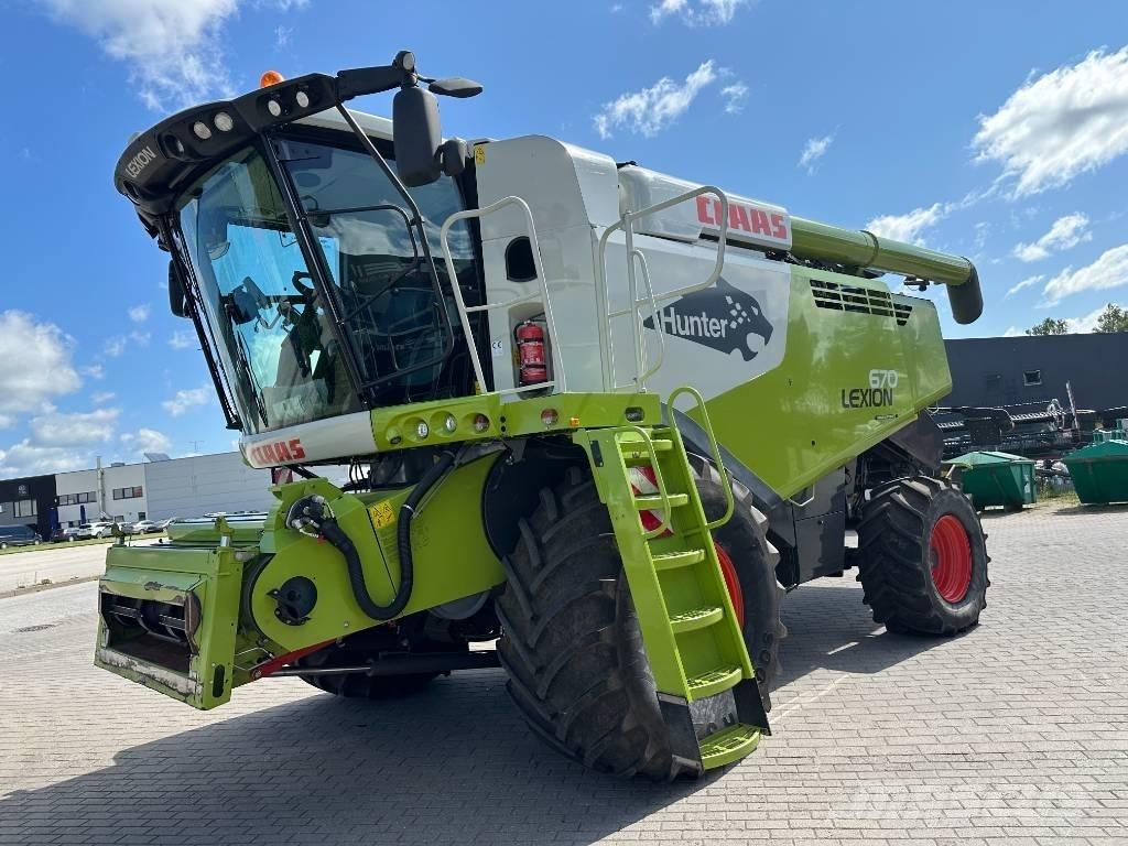 CLAAS Lexion 670 콤바인 수확기