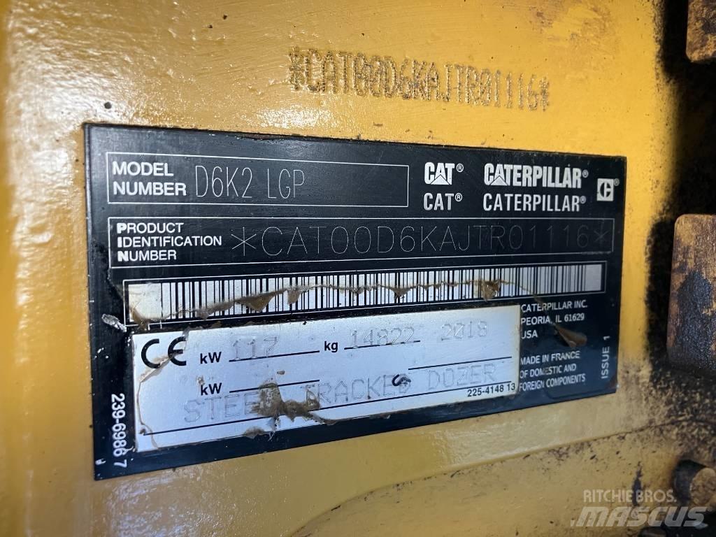 CAT D6K2 LGP 크롤러 도저
