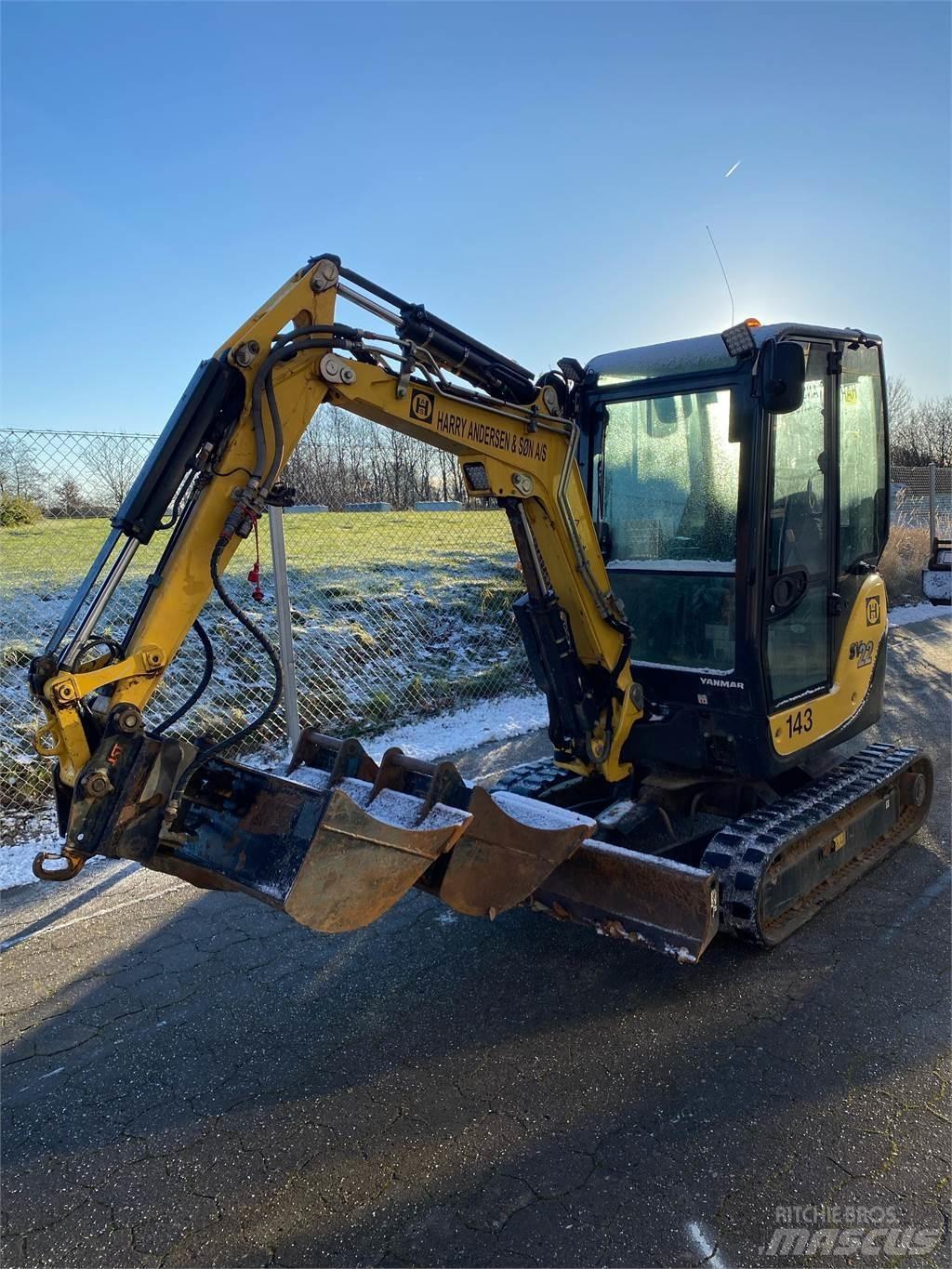 Yanmar SV22 소형 굴삭기 7톤 미만