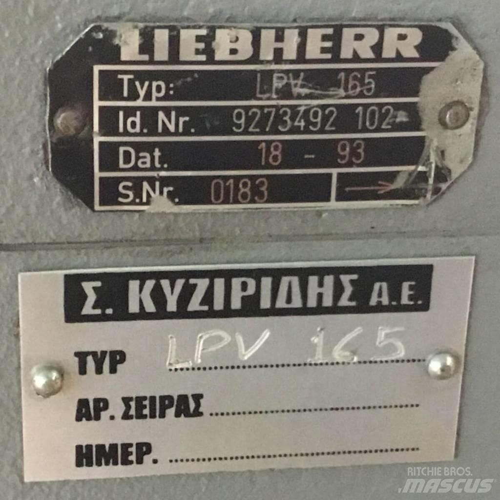 Liebherr LPV 165 유압식 기계