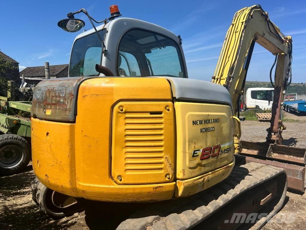 New Holland E 80 중형굴삭기 7톤-28톤