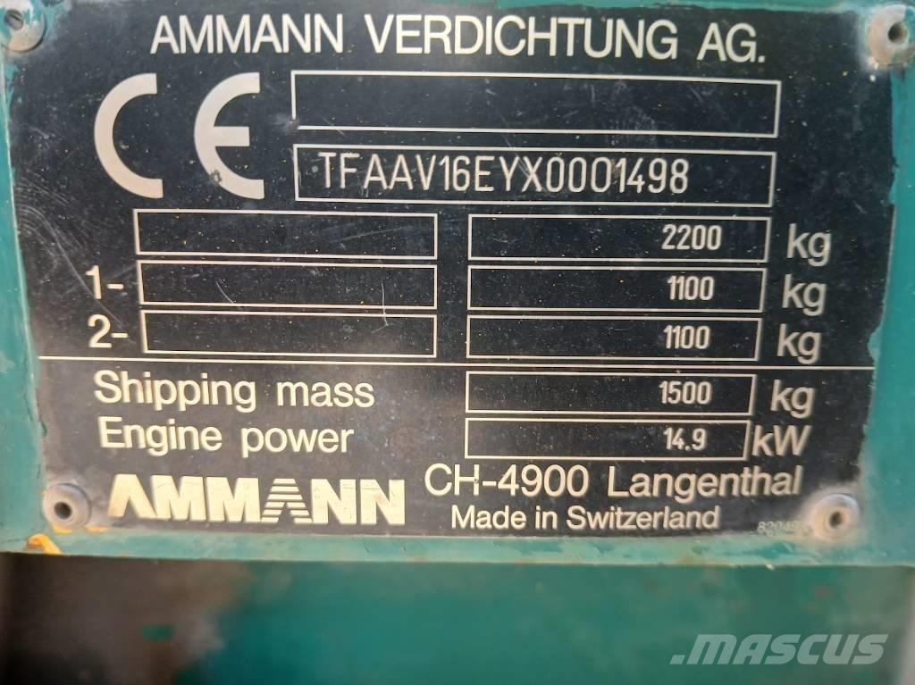 Ammann TFAAV16E 토양 다짐기
