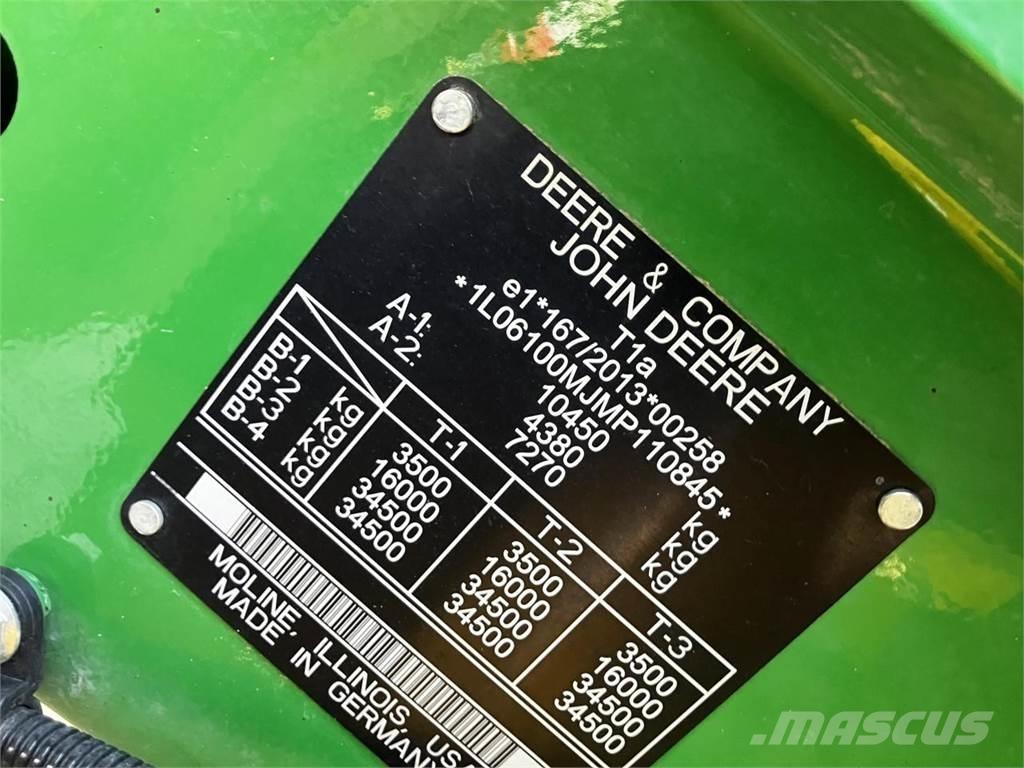 John Deere 6100M 트랙터