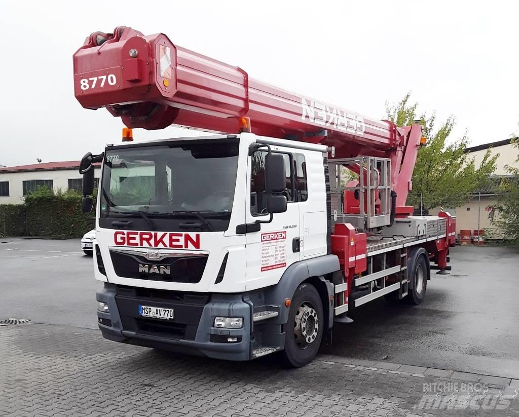 Ruthmann T400 트럭 탑재 고소작업대