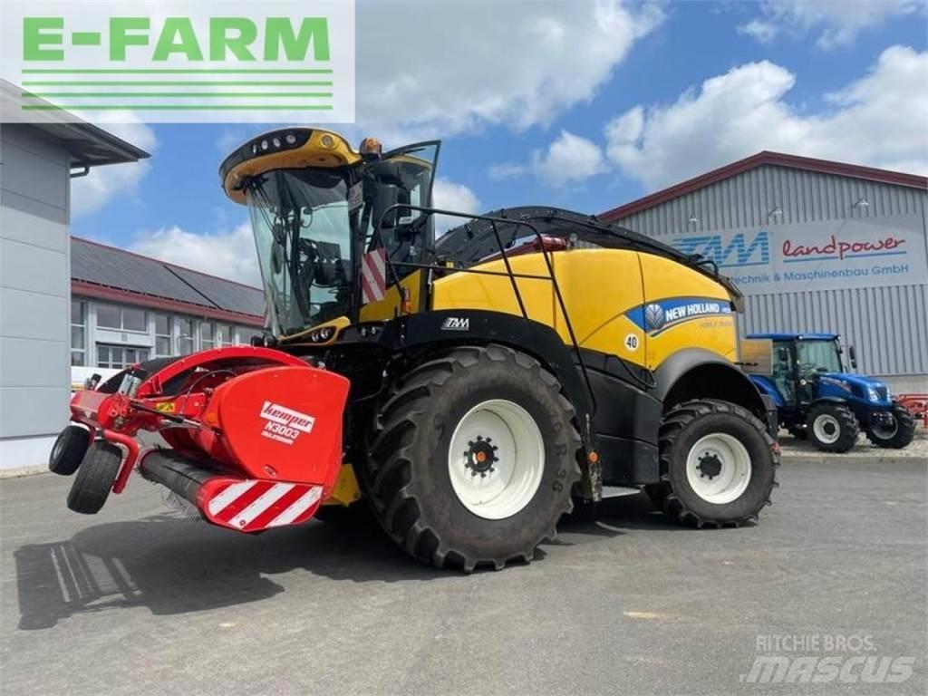 New Holland fr 550 자동 초지기계
