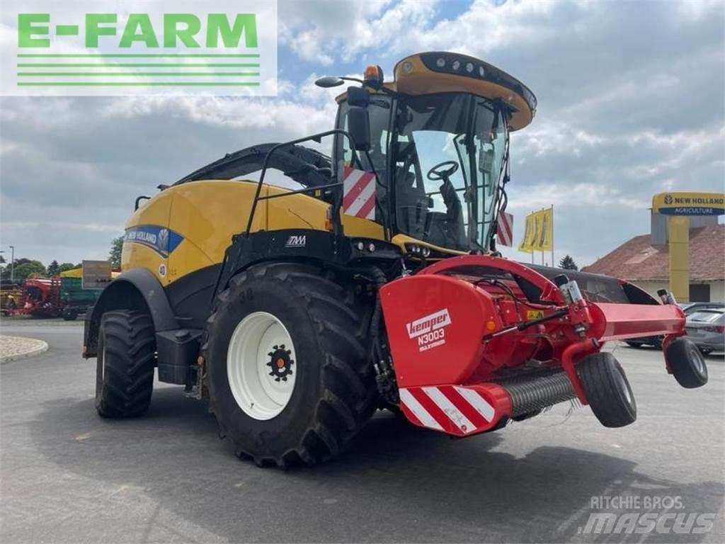 New Holland fr 550 자동 초지기계