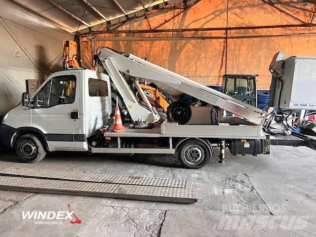 Multitel 160 Alu DS 트럭 탑재 고소작업대