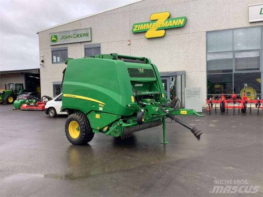 John Deere 990 원형 곤포기